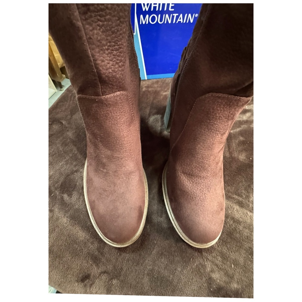 White Mountain Brown Knee-High Boots size 8.5 - Picture 5 of 15
